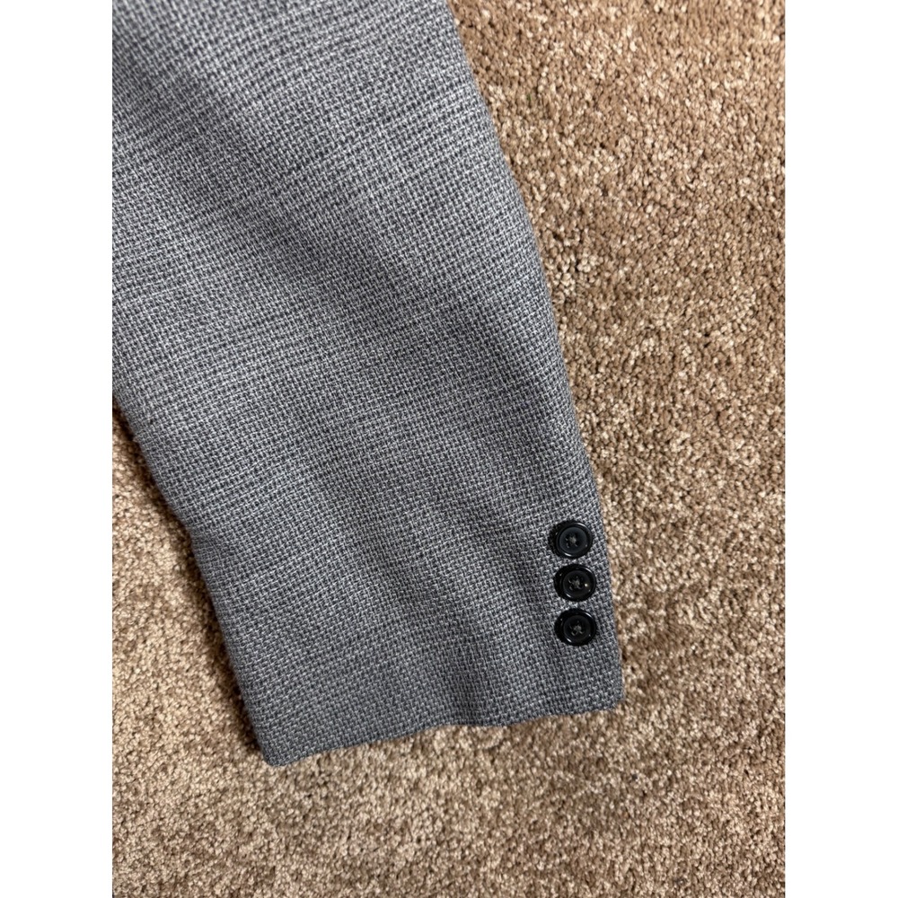 Donna Karan Signature 41R Wool Blend Blazer Jacket Made in Italy Excellent! - Picture 3 of 13